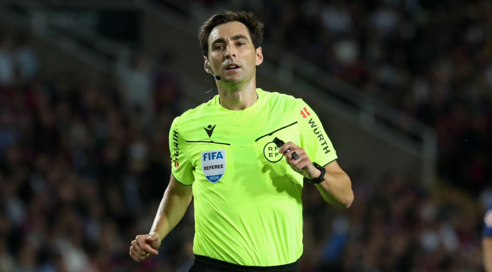 Ricardo de Burgos fue designado para la final de la Copa del Rey.